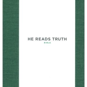 CSB He Reads Truth Bible, Green Cloth Over Board