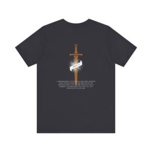 Warrior Spirit Tee | Unisex Jersey Short Sleeve Shirt, Casual Wear, Graphic Tee, Renaissance Theme, Cool T-Shirt